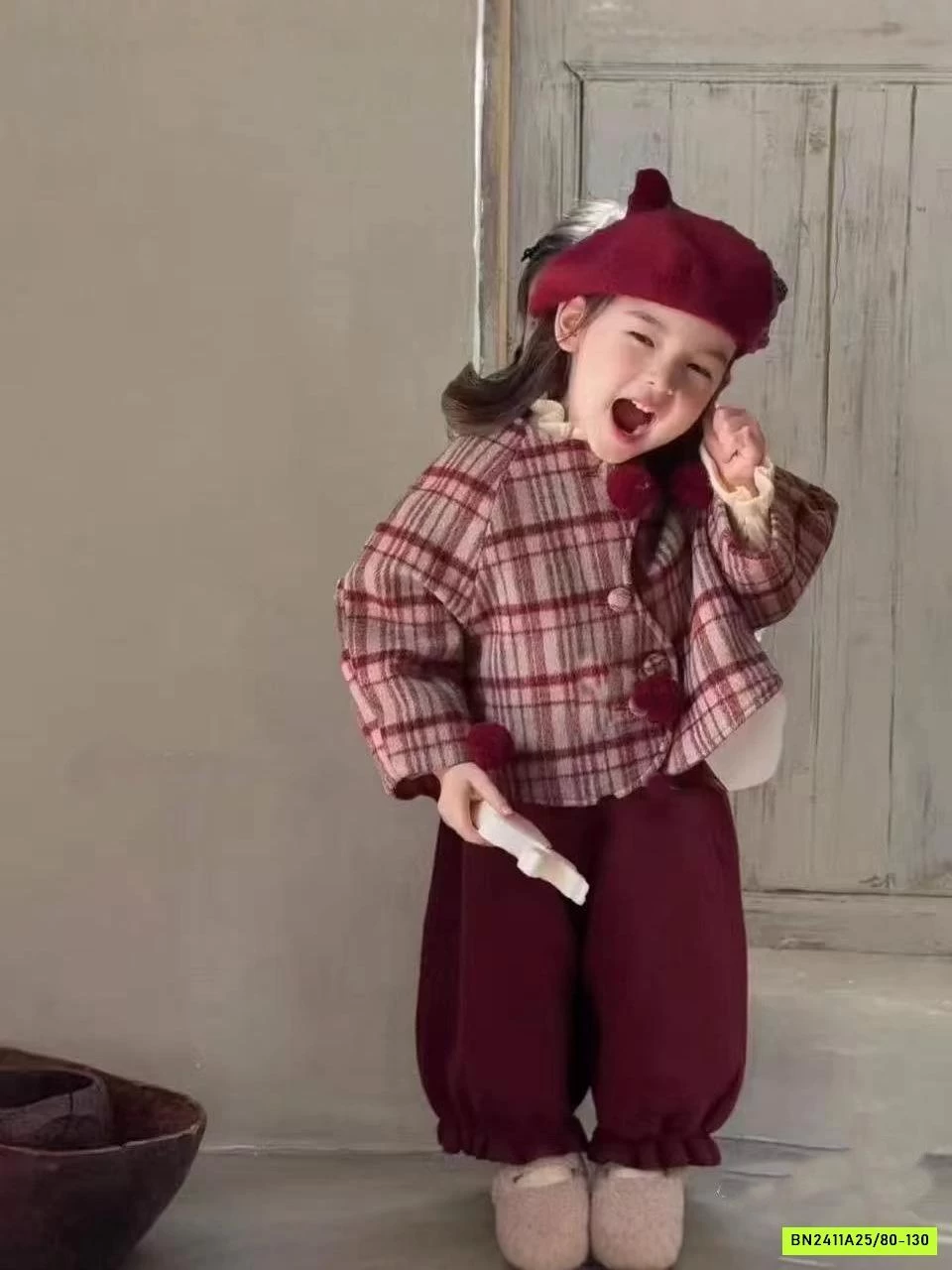 SÉT VÁY CARO ĐỎ DIỆN TẾT