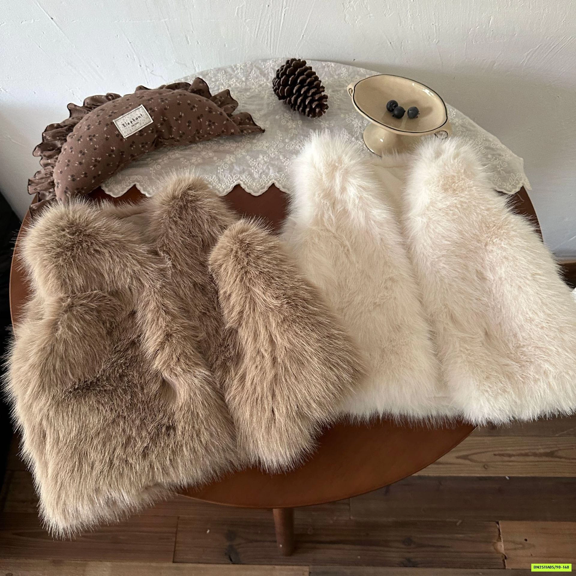 ĐẦM LEN LADY MIX KHOÁC LÔNG