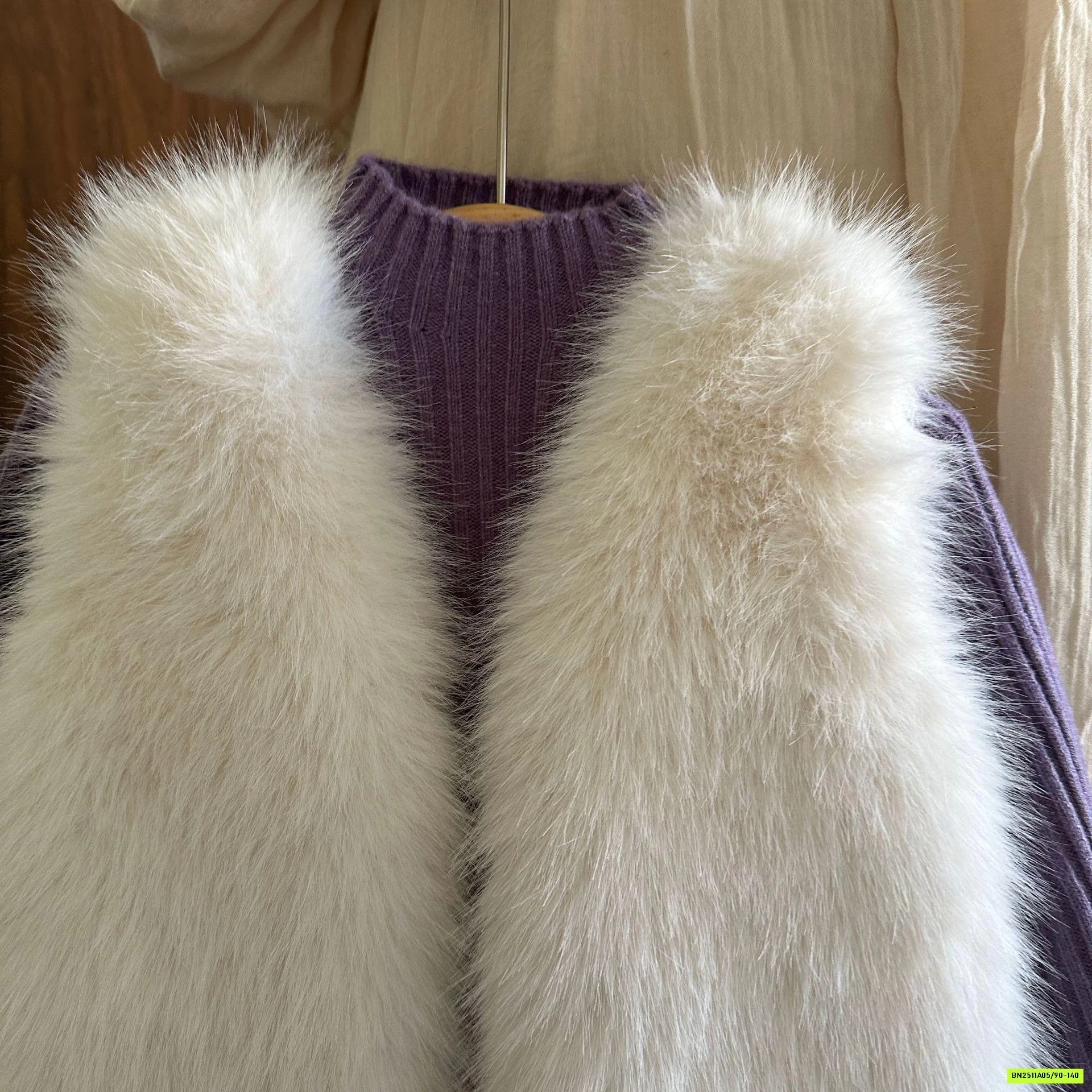 ĐẦM LEN LADY MIX KHOÁC LÔNG