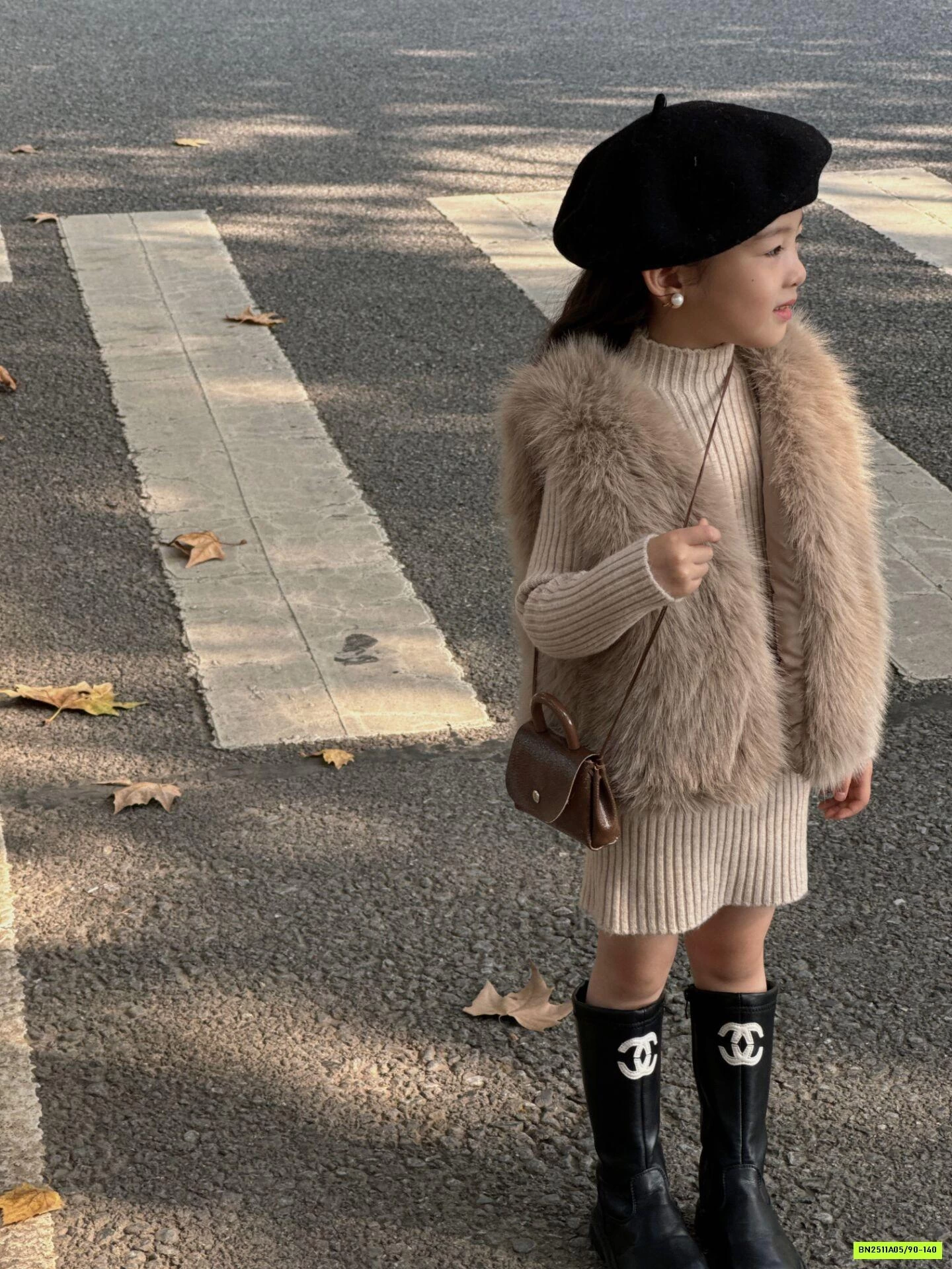 ĐẦM LEN LADY MIX KHOÁC LÔNG