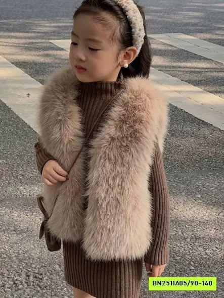 ĐẦM LEN LADY MIX KHOÁC LÔNG