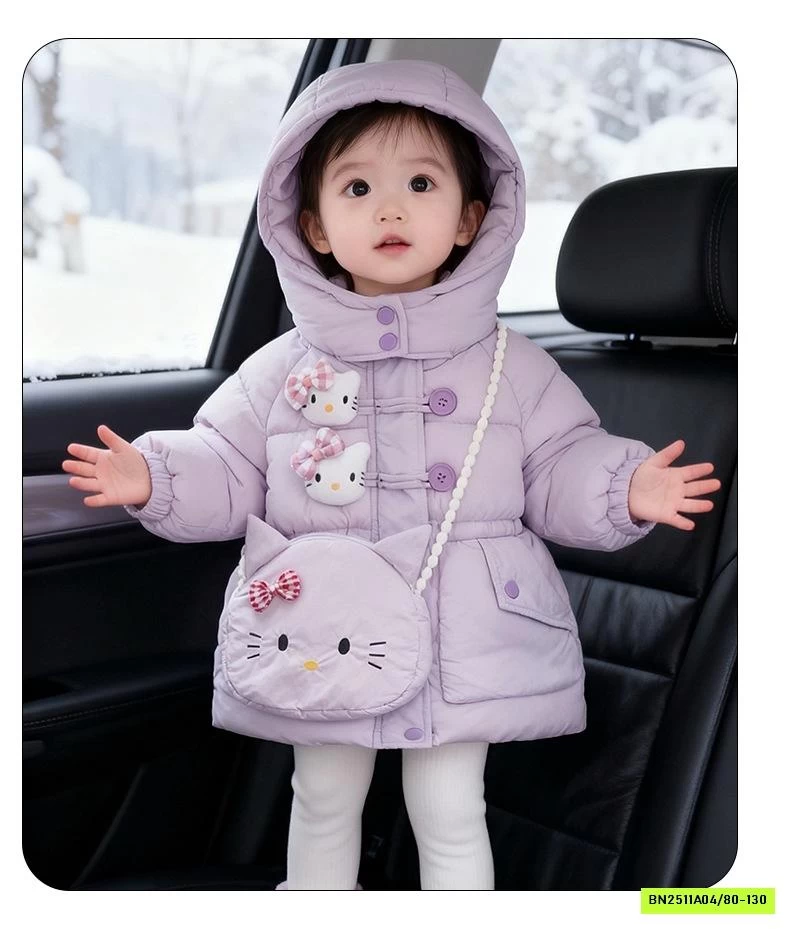 KHOÁC PHAO DỄ THƯƠNG LÓT NHUNG