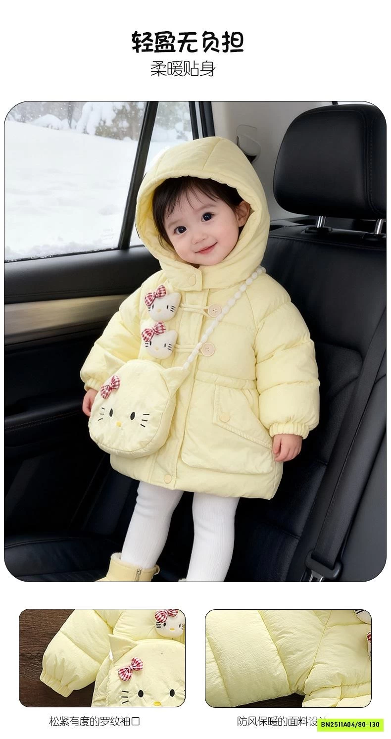 KHOÁC PHAO DỄ THƯƠNG LÓT NHUNG