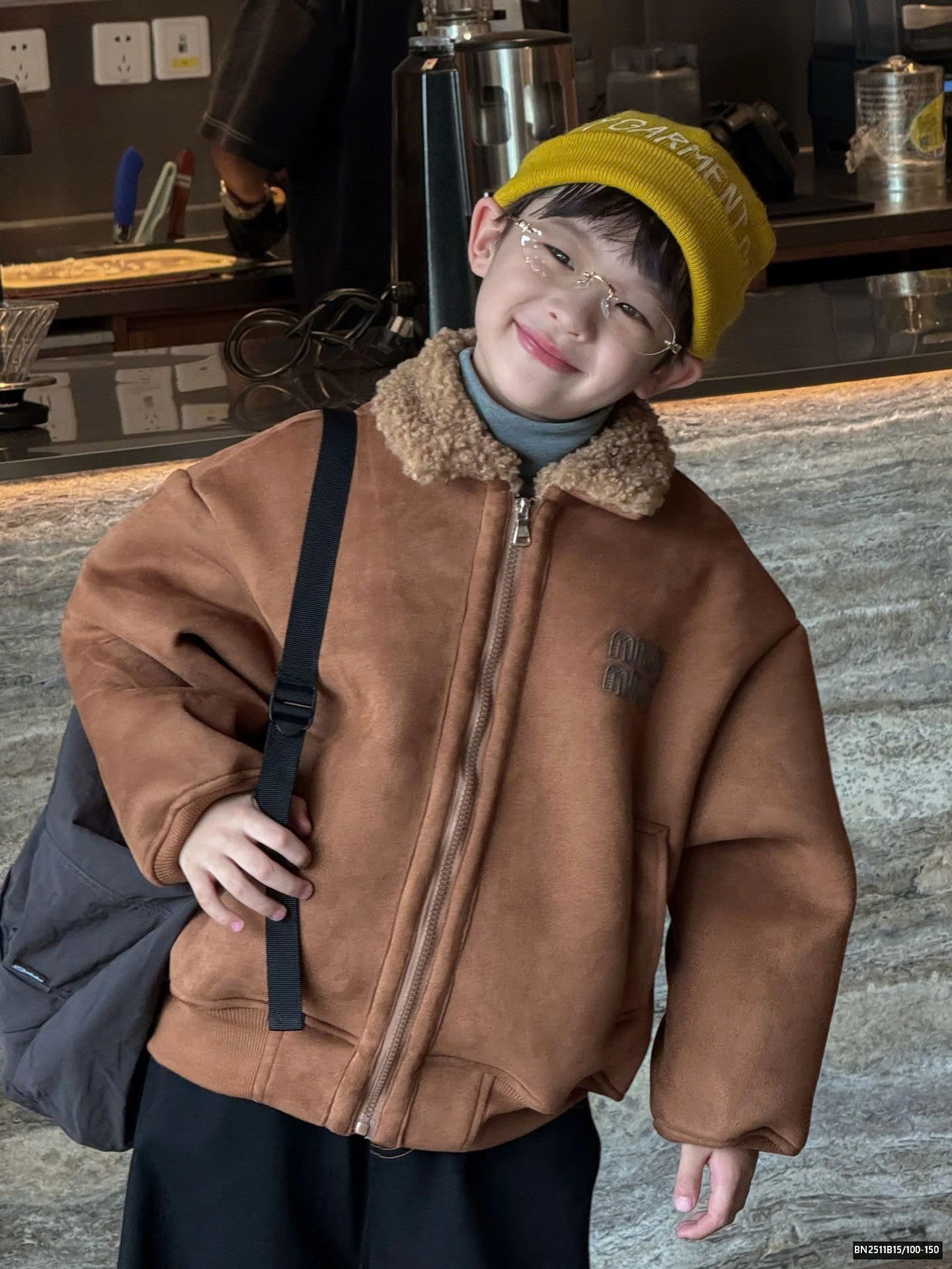 ÁO KHOÁC DA LỘN MININ LÓT LÔNG