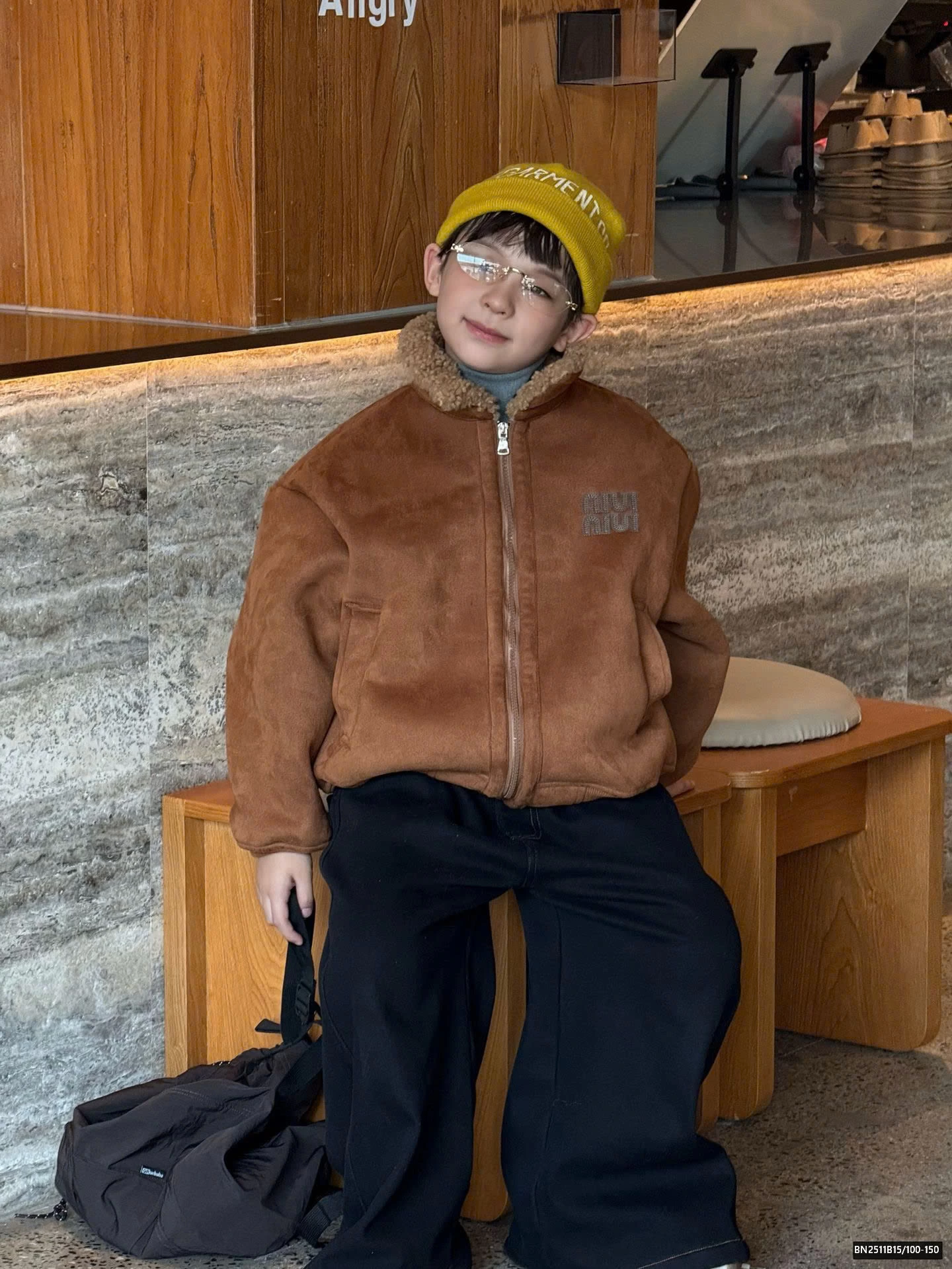 ÁO KHOÁC DA LỘN MININ LÓT LÔNG