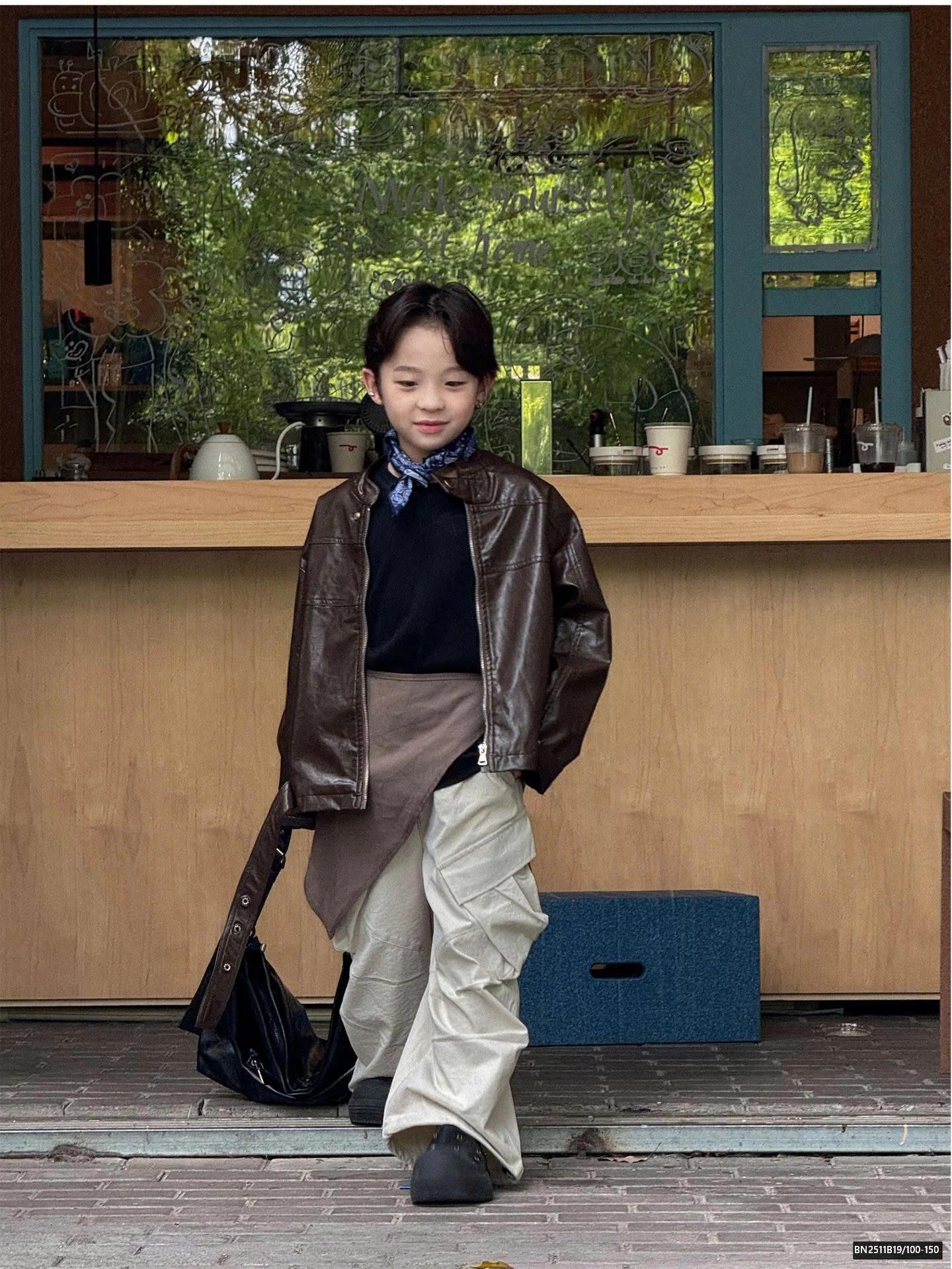 ÁO KHOÁC DA KÉO KHÓA CÁ TÍNH