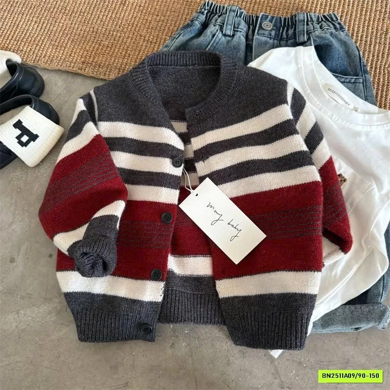 ÁO LEN XÁM KẺ ĐỎ MMY