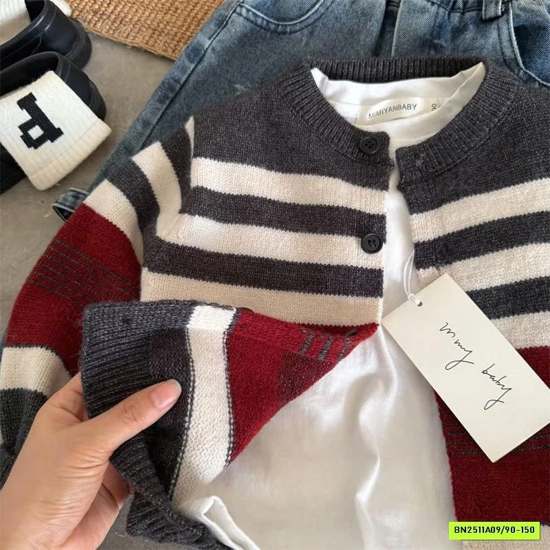 ÁO LEN XÁM KẺ ĐỎ MMY