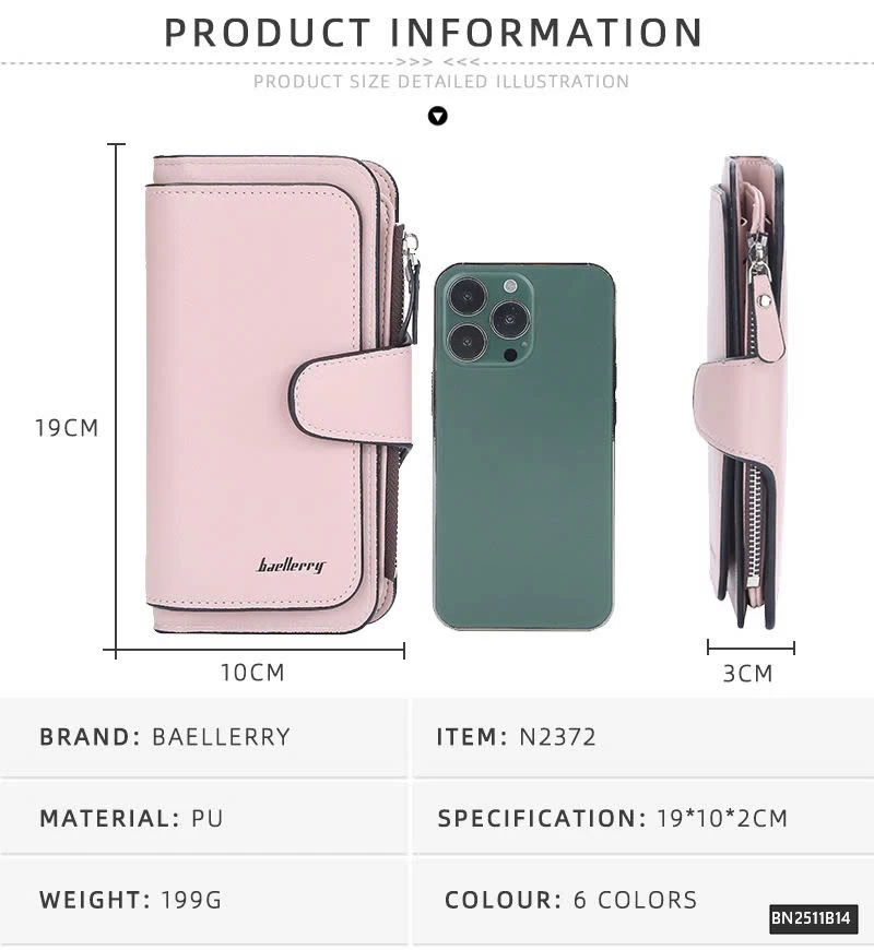 VÍ CẦM TAY CHO NỮ  BAELLERRY