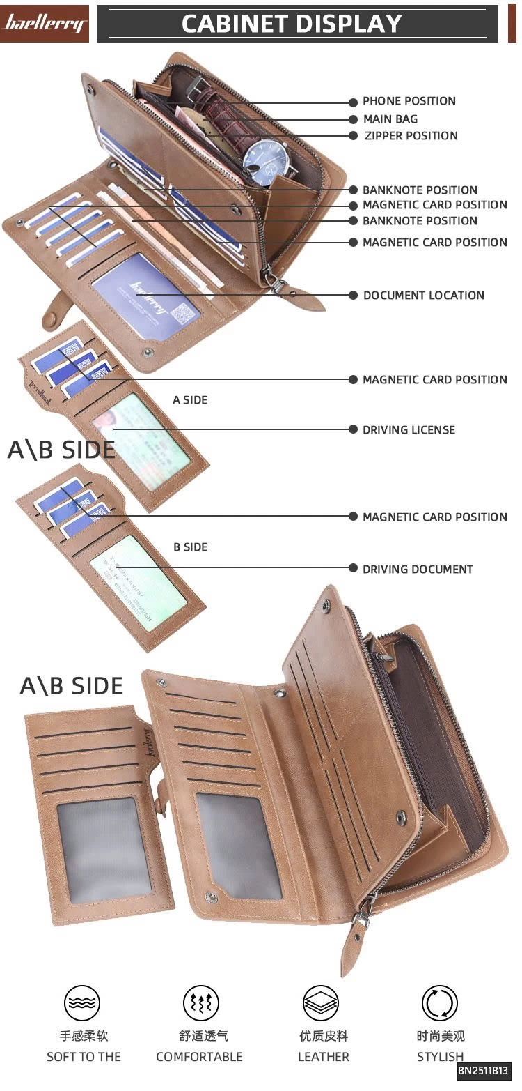 VÍ CẦM TAY NAM BAELLERRY