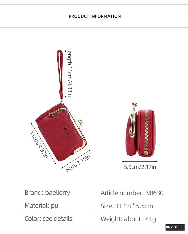 VÍ BAELLERRY NHIỀU NGĂN CẦM TAY