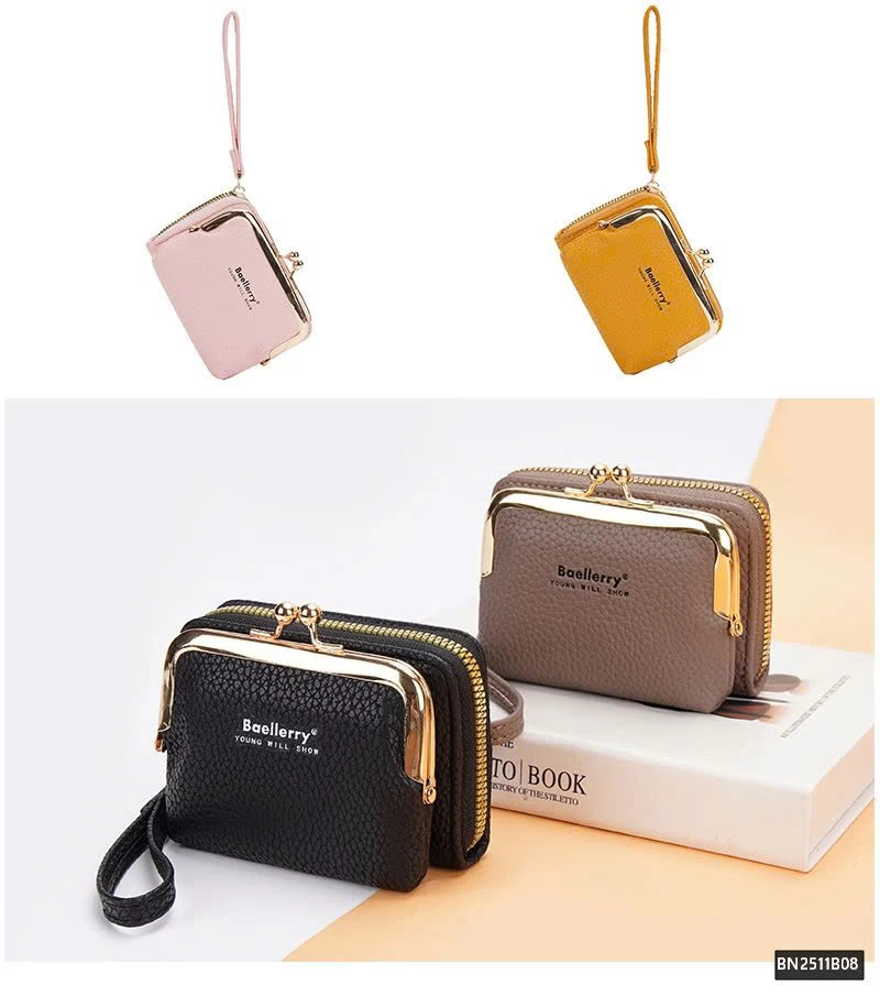 VÍ BAELLERRY NHIỀU NGĂN CẦM TAY