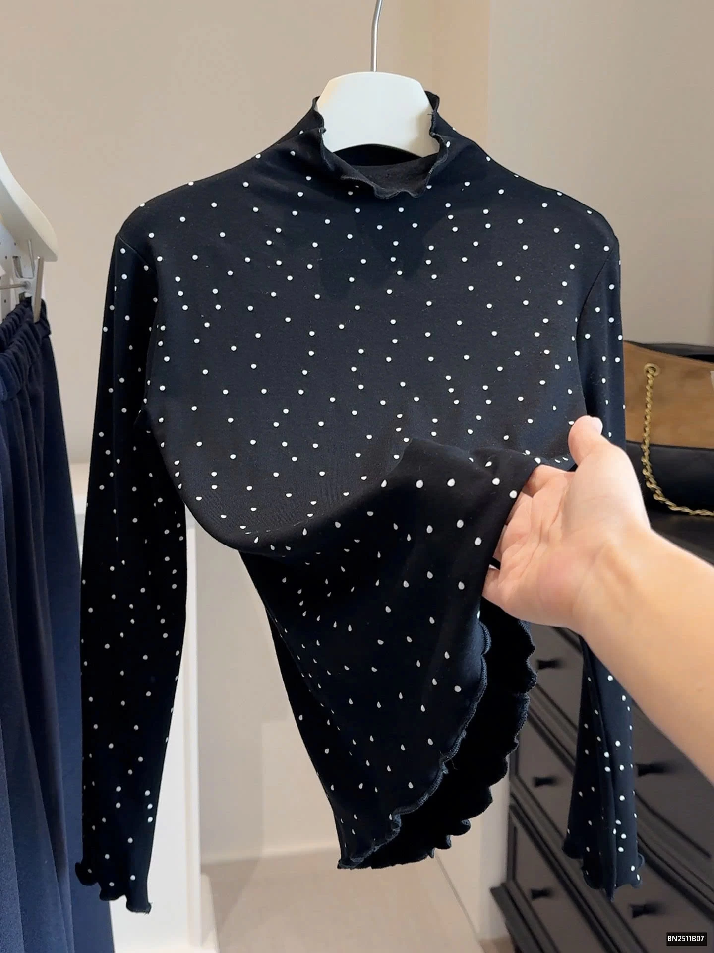 ÁO GIỮ NHIỆT CHẤM BI ANNA