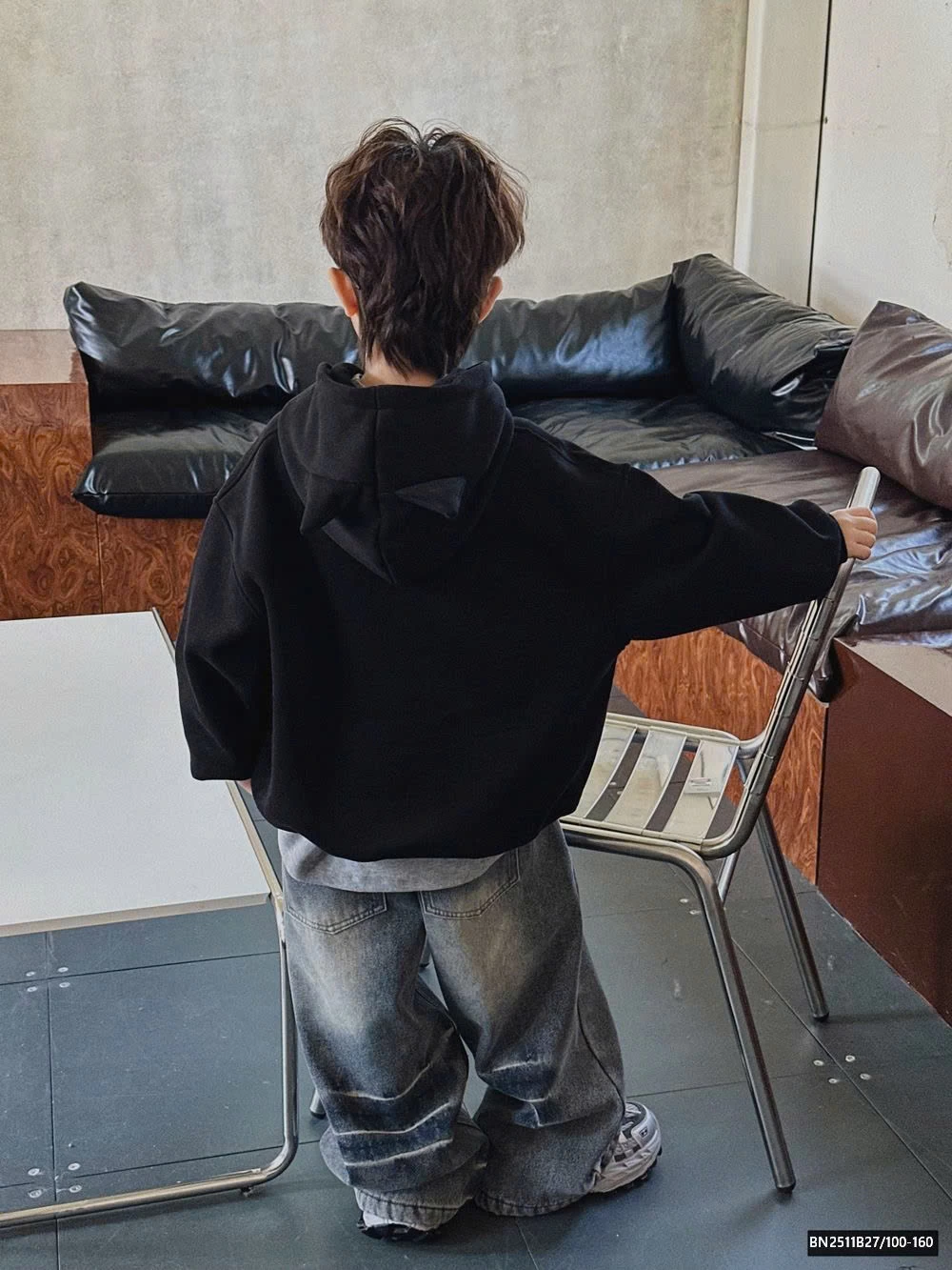 ÁO HOODIE CHÓ LÔNG MŨ TAI NHỌN