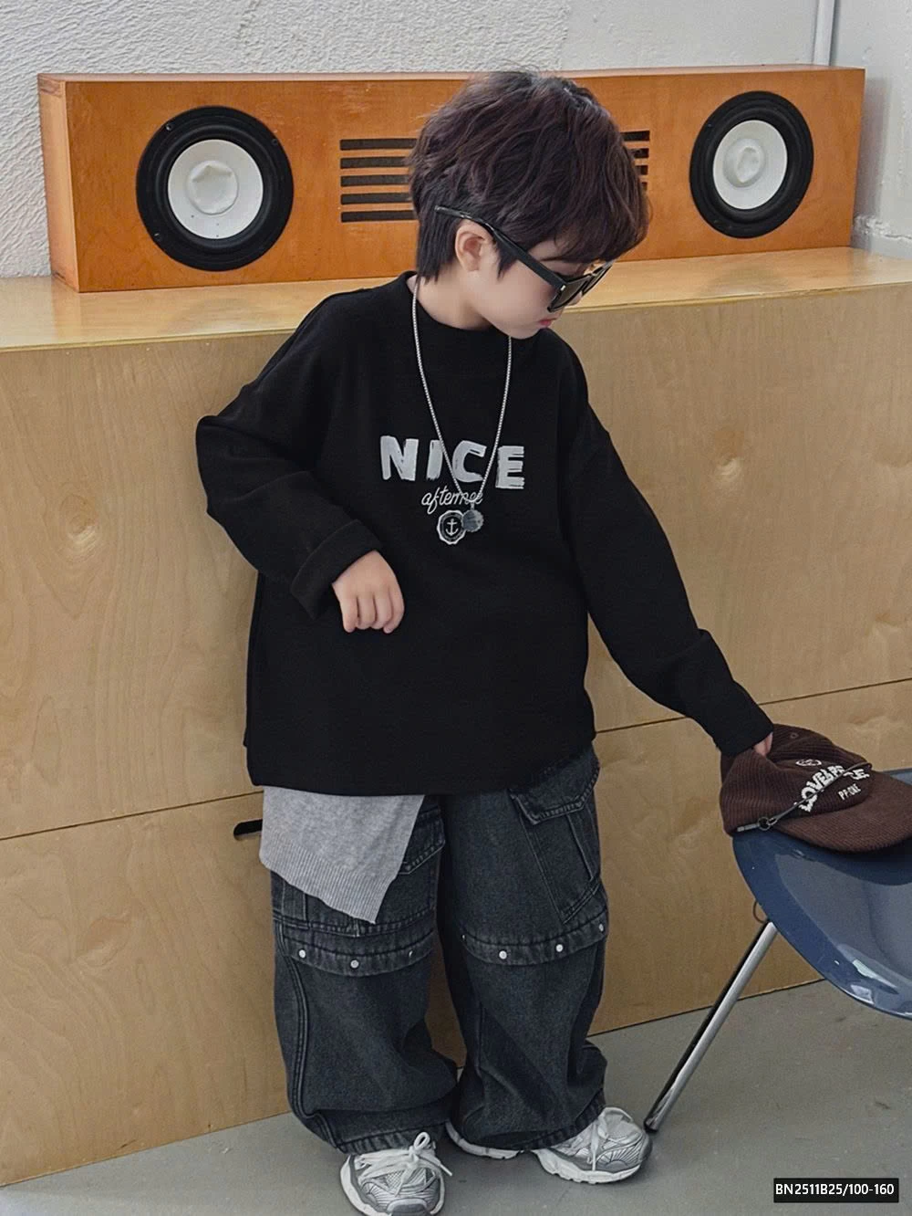 ÁO THUN CHỮ NICE DÀI TAY