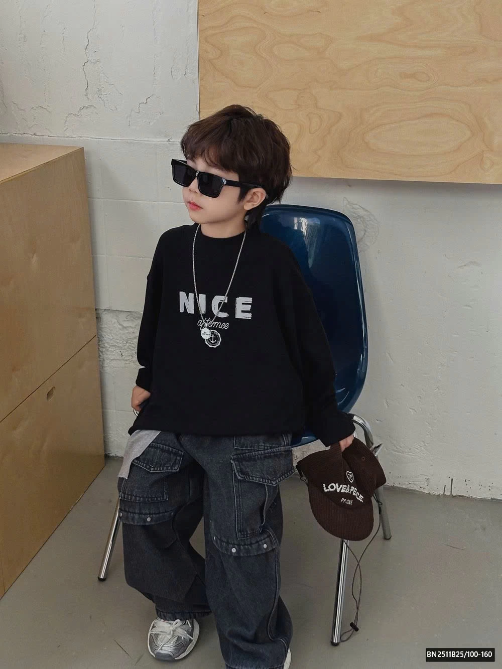 ÁO THUN CHỮ NICE DÀI TAY