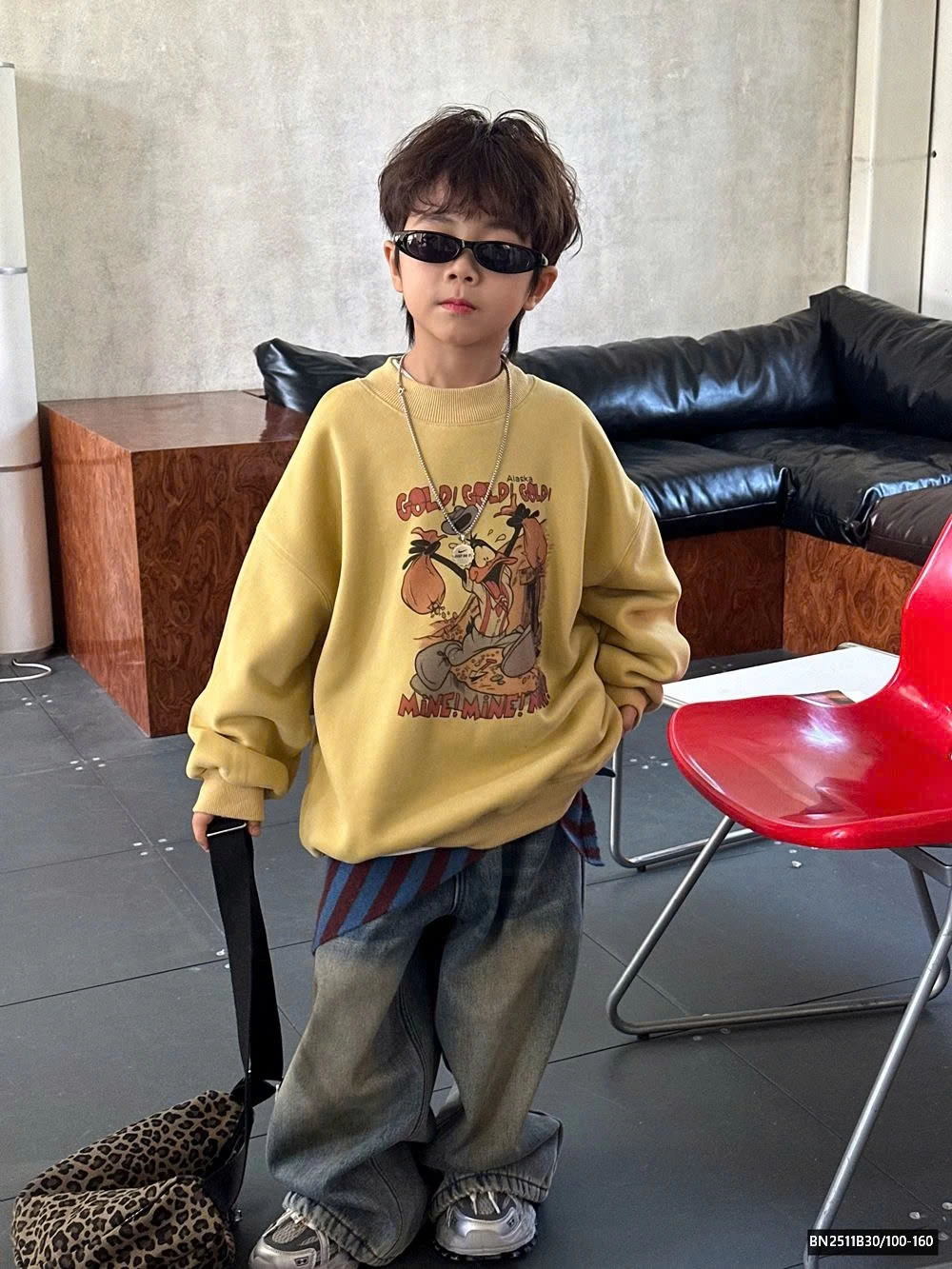 ÁO NỈ VÀNG CON VỊT