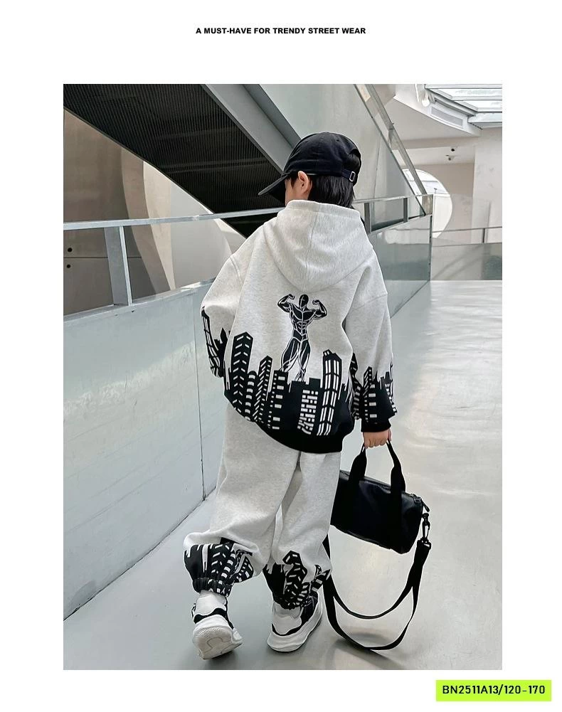 SÉT NỈ LIỀN MŨ IN HÌNH