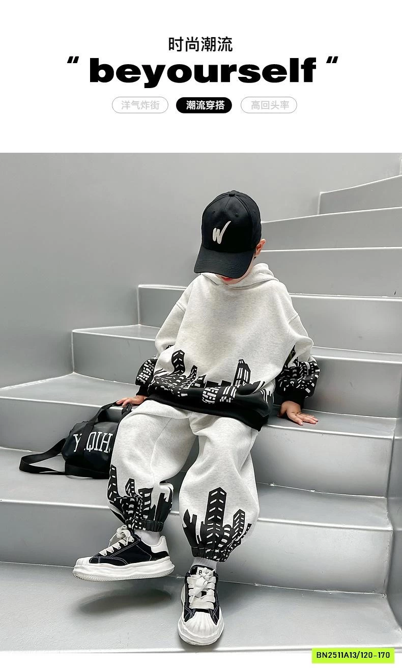 SÉT NỈ LIỀN MŨ IN HÌNH