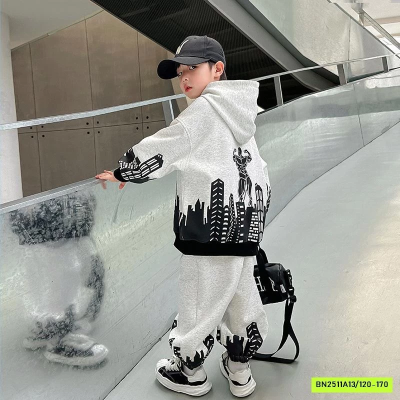 SÉT NỈ LIỀN MŨ IN HÌNH