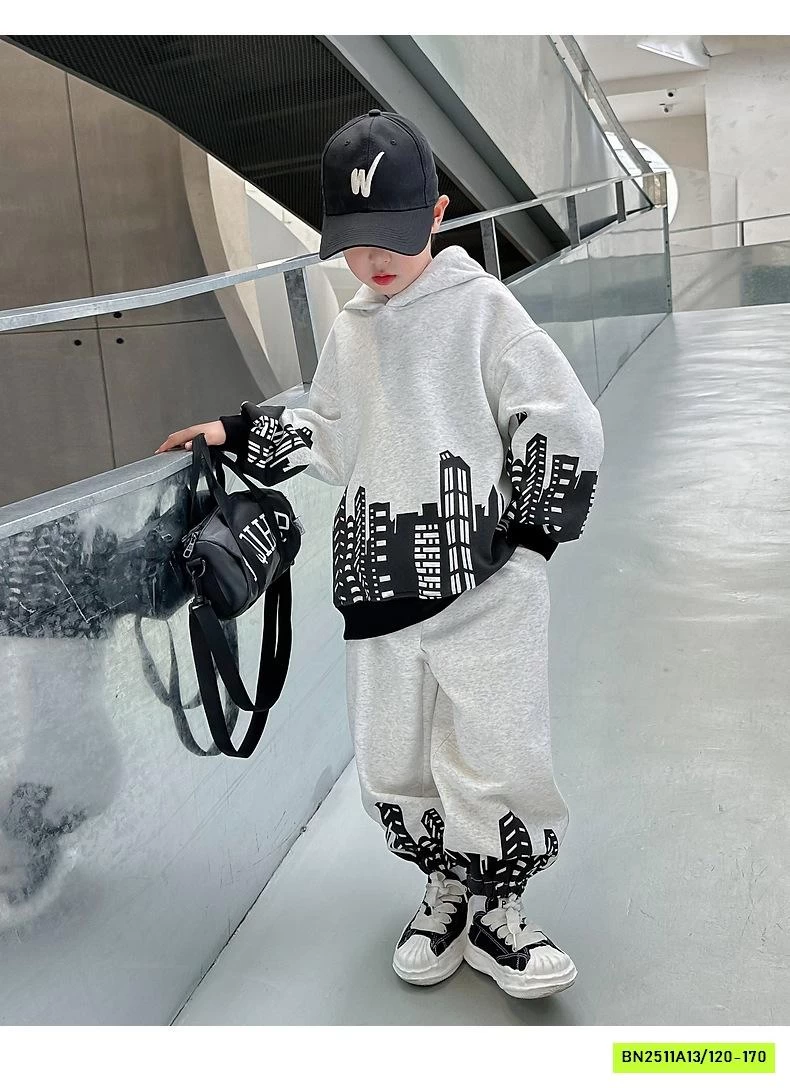 SÉT NỈ LIỀN MŨ IN HÌNH