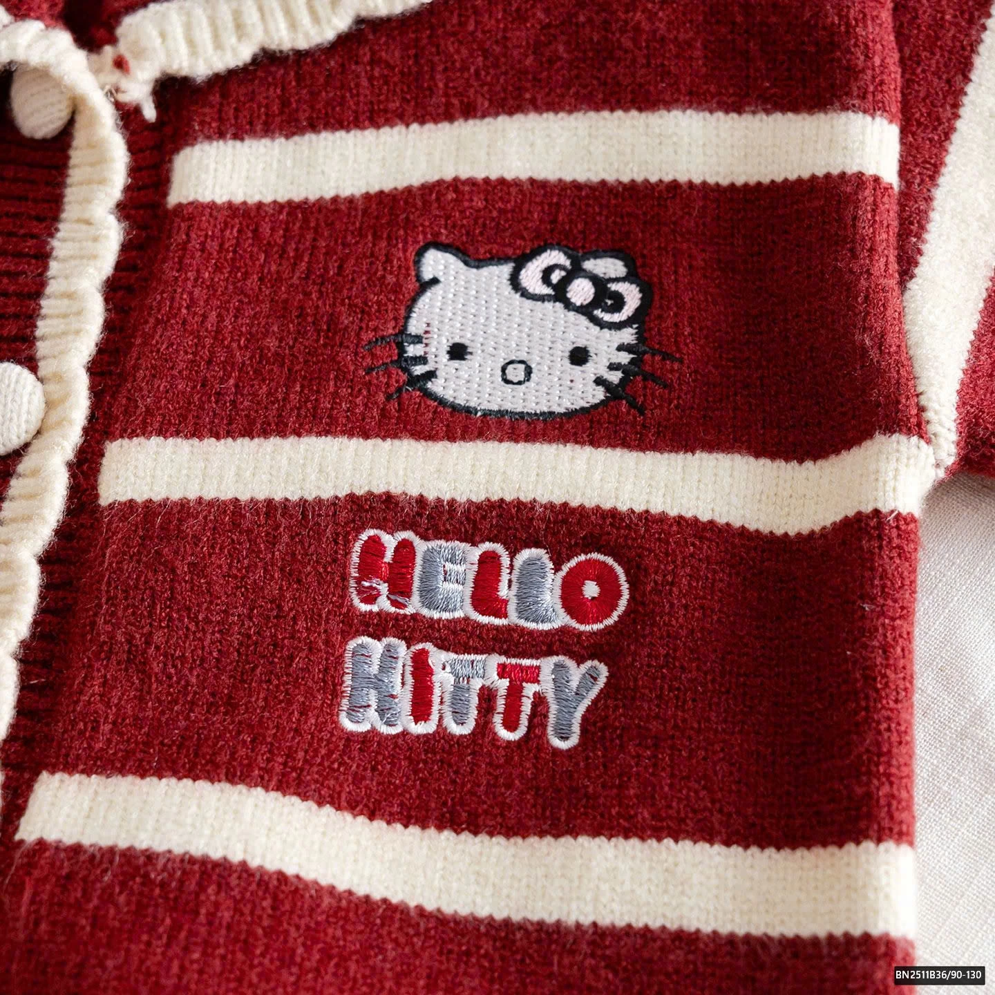 ÁO CARDIGAN KITTY CHO BG