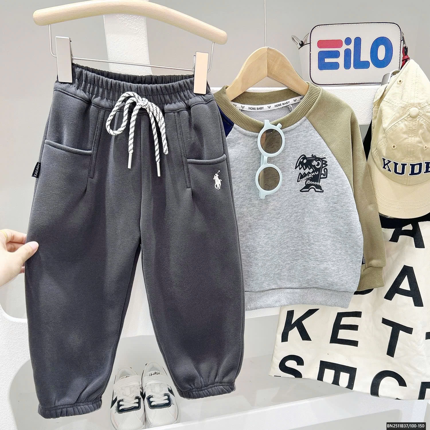 QUẦN NỈ LÓT LÔNG BOA GẤU KACADY