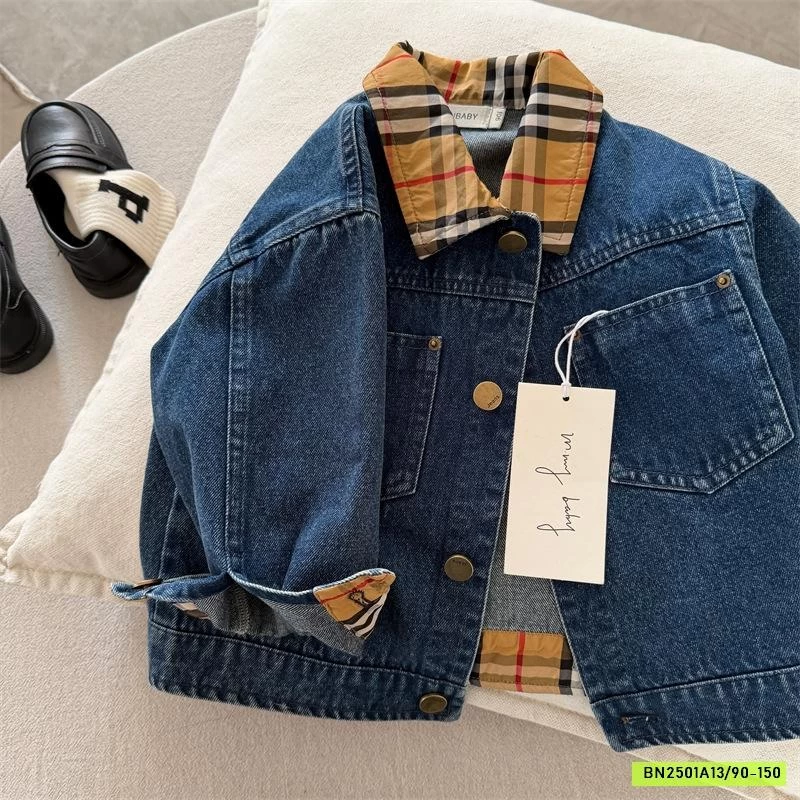 KHOÁC JEANS PHỐI BBR 51670 MMY