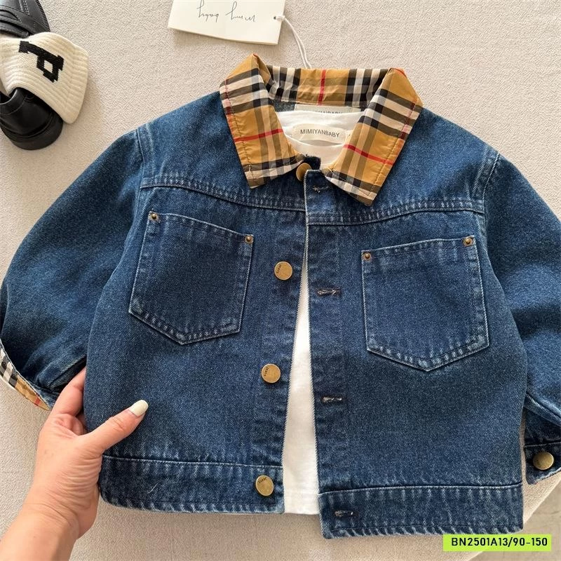 KHOÁC JEANS PHỐI BBR 51670 MMY