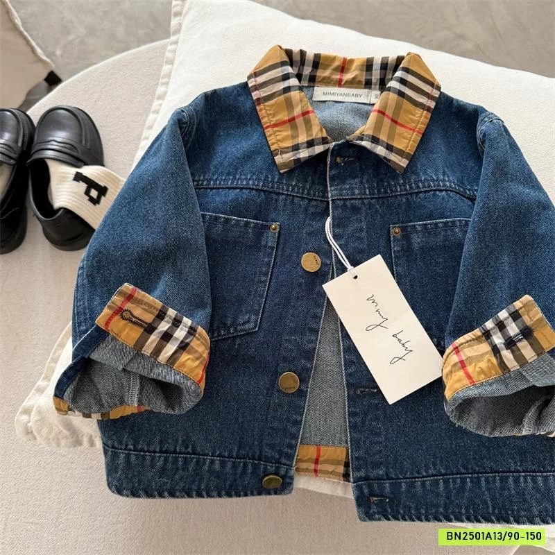 KHOÁC JEANS PHỐI BBR 51670 MMY