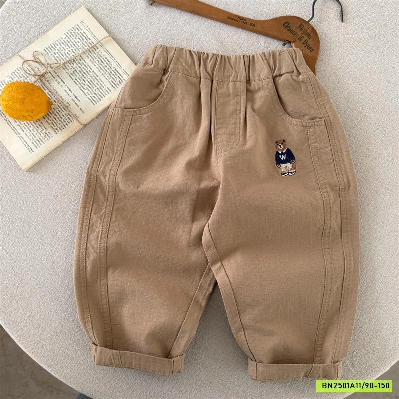 BAGGY THÔ MỀM LOGO GẤU 26126 MMY