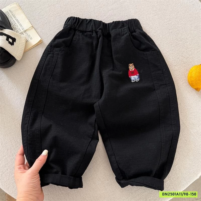 BAGGY THÔ MỀM LOGO GẤU 26126 MMY