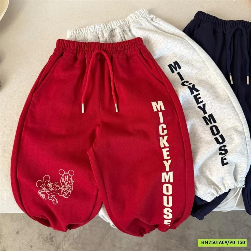 QUẦN COTTON BO GẤU MICKEY 71691 MMY