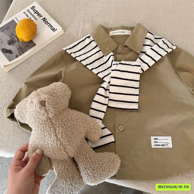 SƠ MI KÈM KHĂN CHOÀNG 71723 MMY