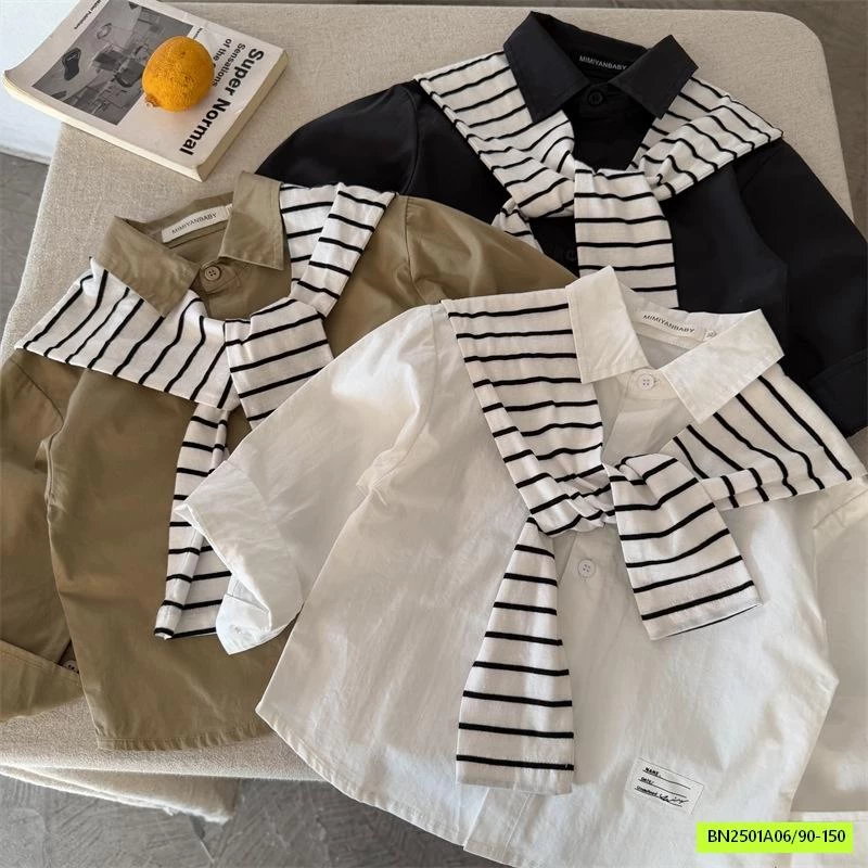 SƠ MI KÈM KHĂN CHOÀNG 71723 MMY