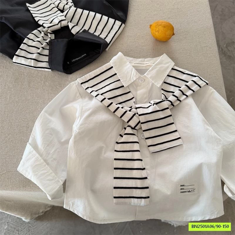 SƠ MI KÈM KHĂN CHOÀNG 71723 MMY