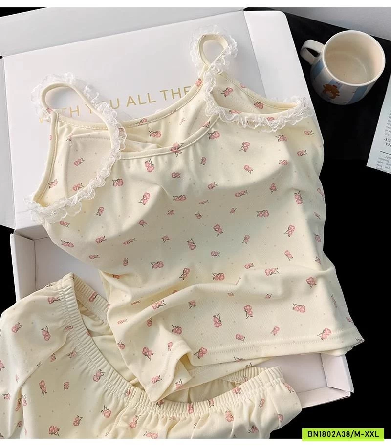 BỘ NGỦ HOA NHÍ 2 DÂY