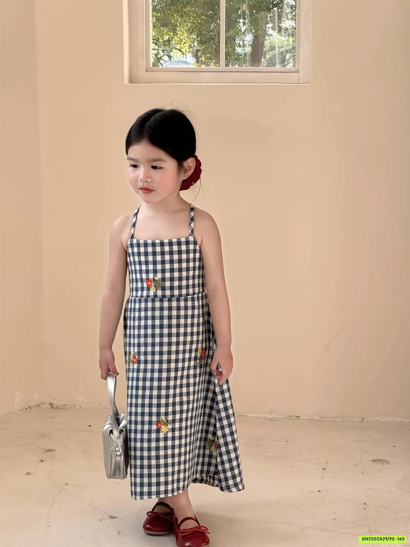 ĐẦM 2 DÂY CỔ YẾM HỞ LƯNG