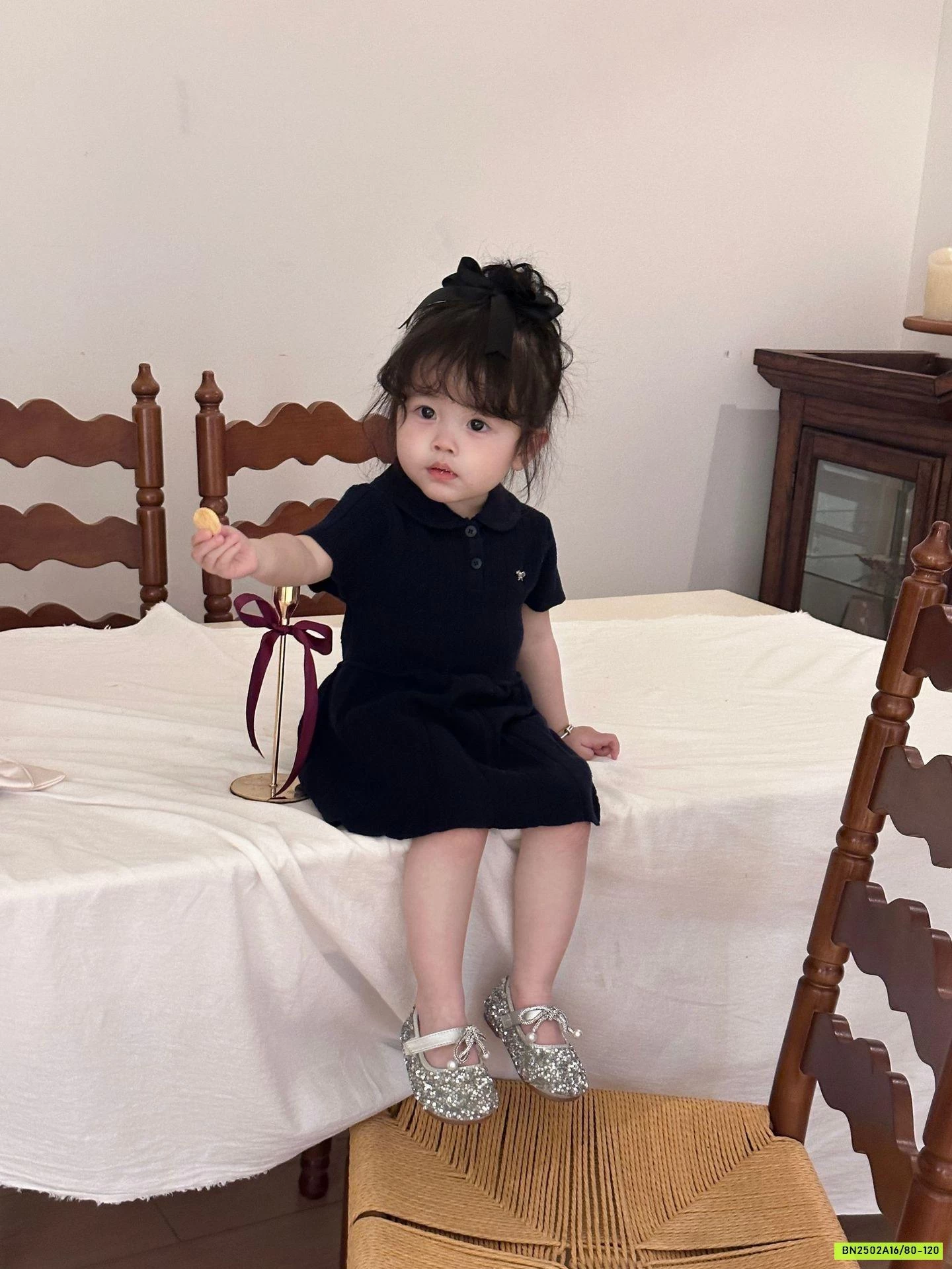 ĐẦM LEN DỆT CỔ POLO