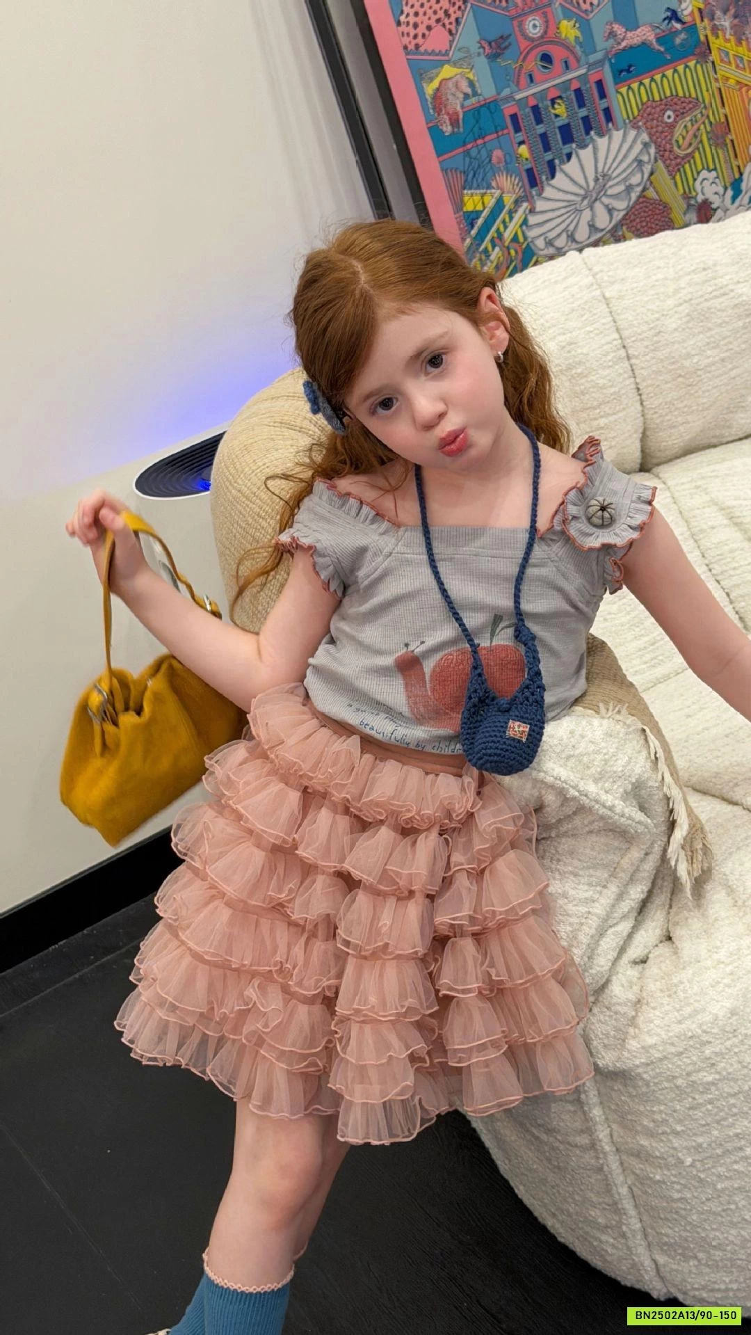 CHÂN VÁY VOAN TẦNG BỒNG BỀNH