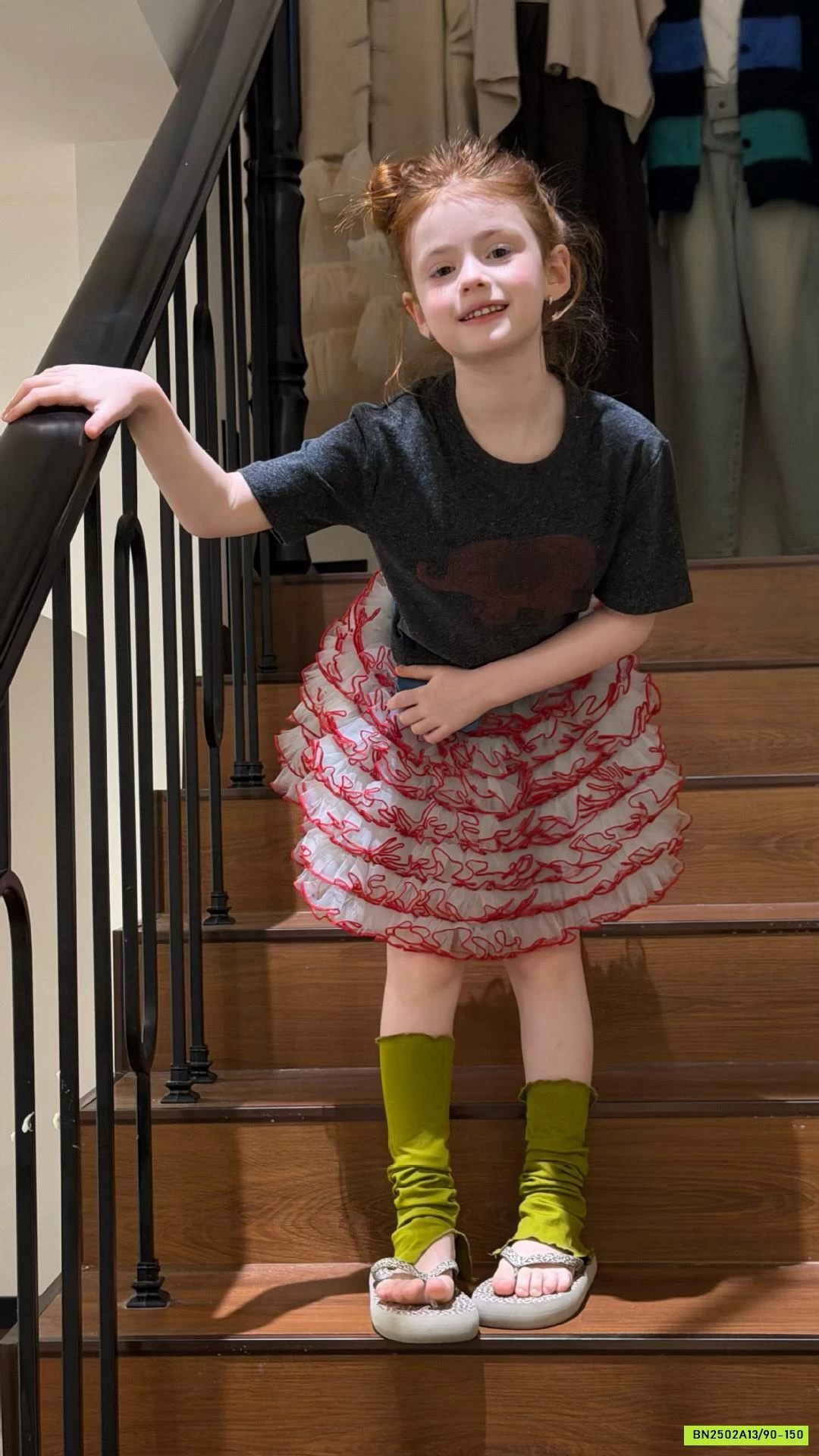 CHÂN VÁY VOAN TẦNG BỒNG BỀNH