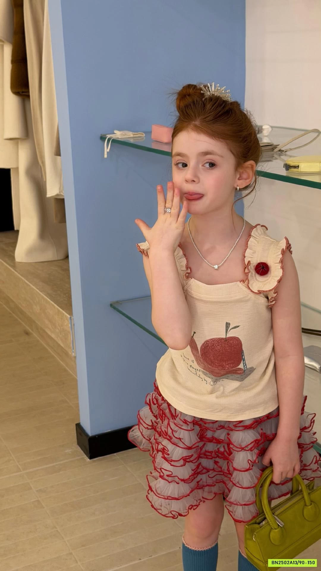 CHÂN VÁY VOAN TẦNG BỒNG BỀNH