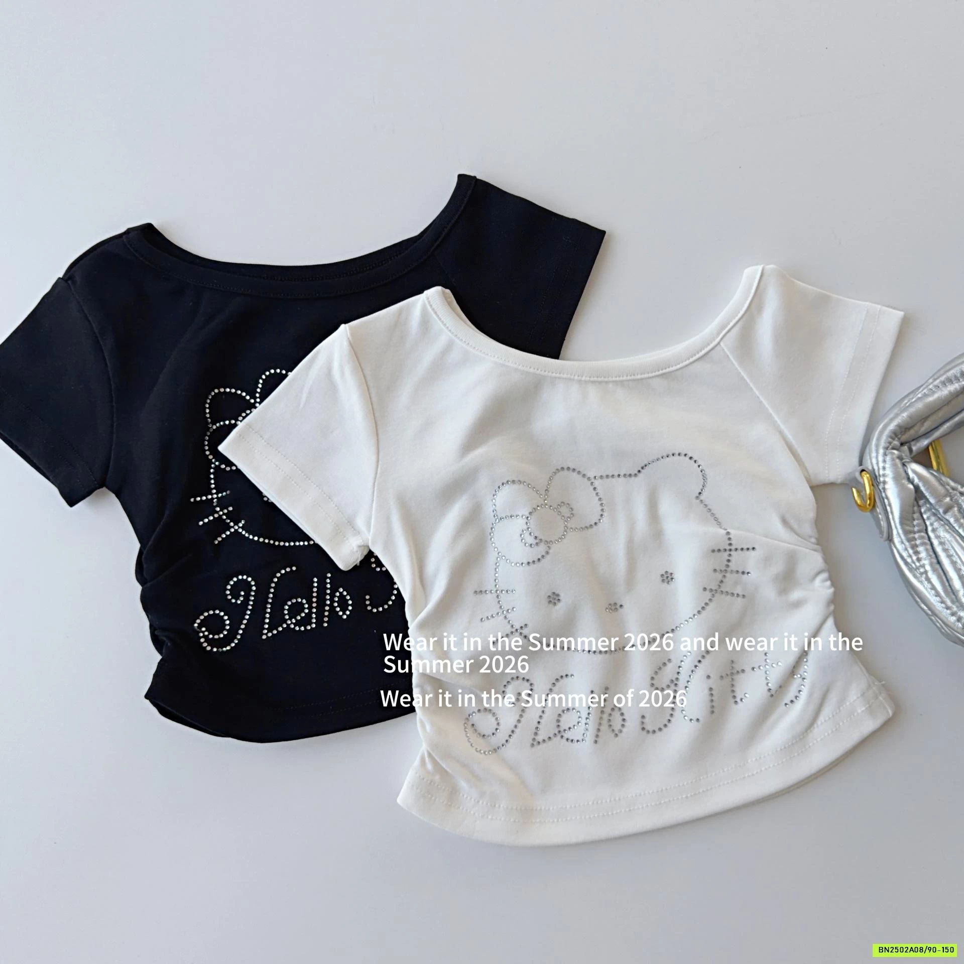 ÁO KITTY RÚT EO T&Q KIDS