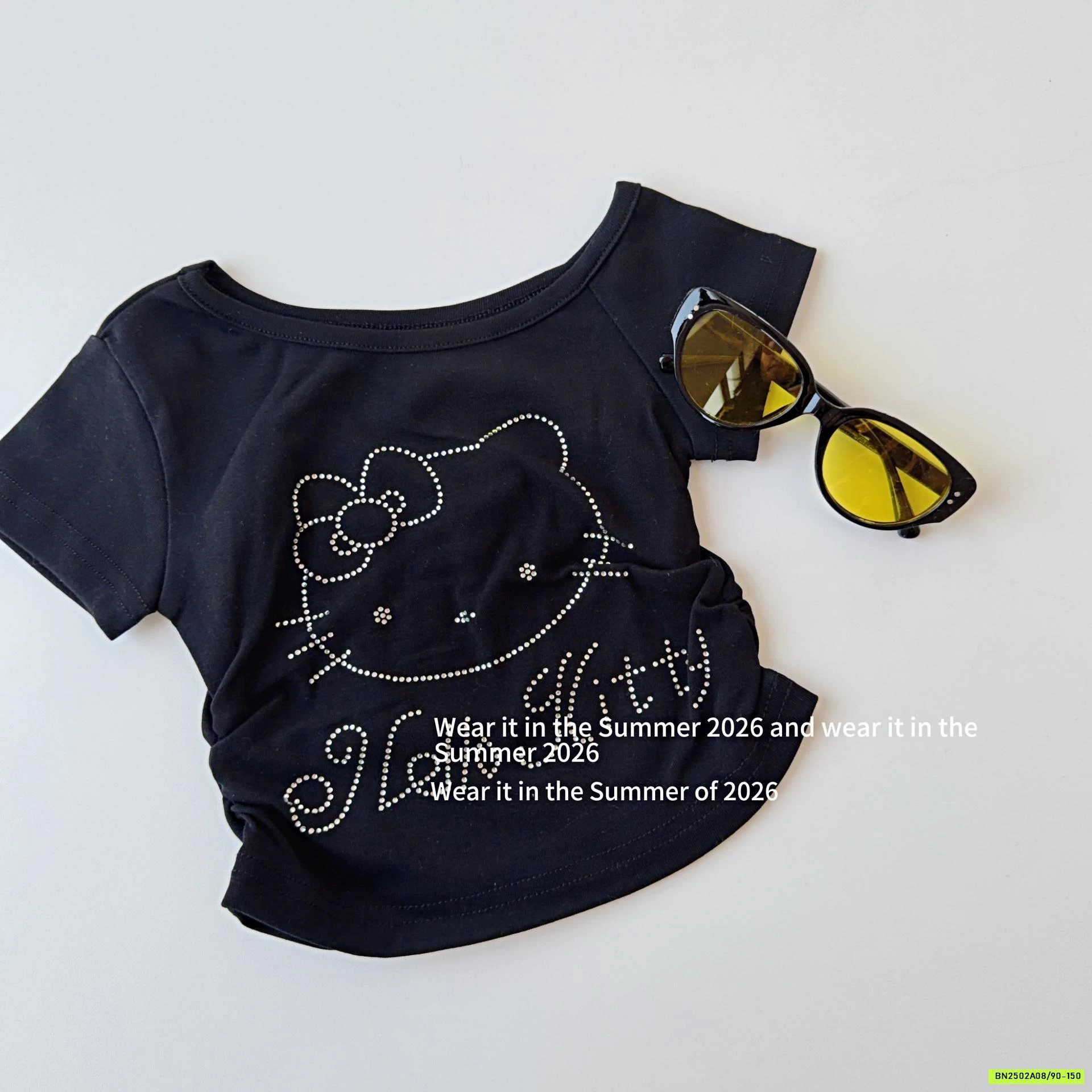 ÁO KITTY RÚT EO T&Q KIDS