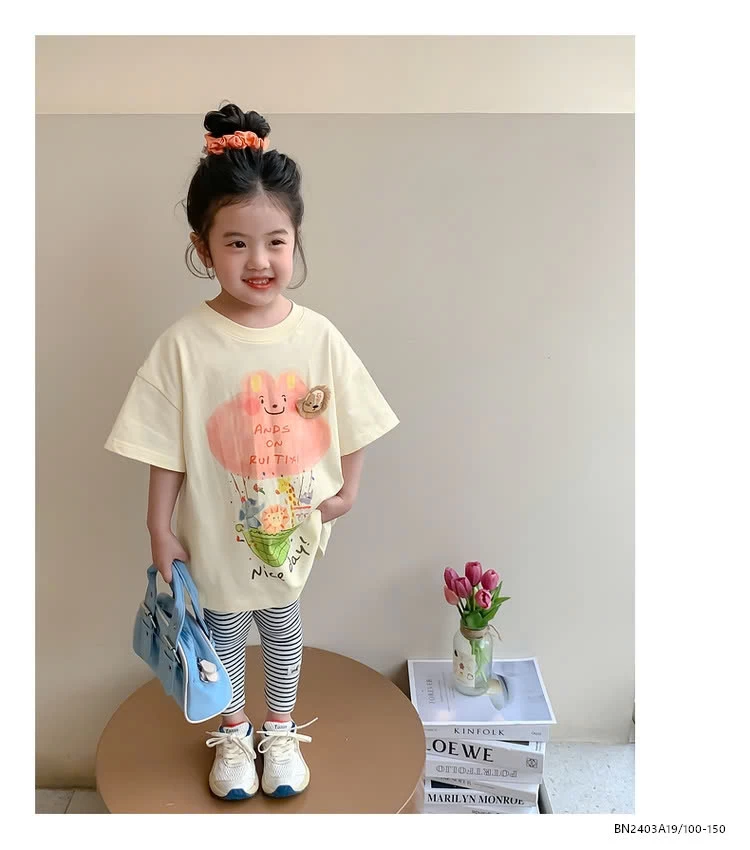 ÁO THUN OVERSIZE DỄ THƯƠNG BG