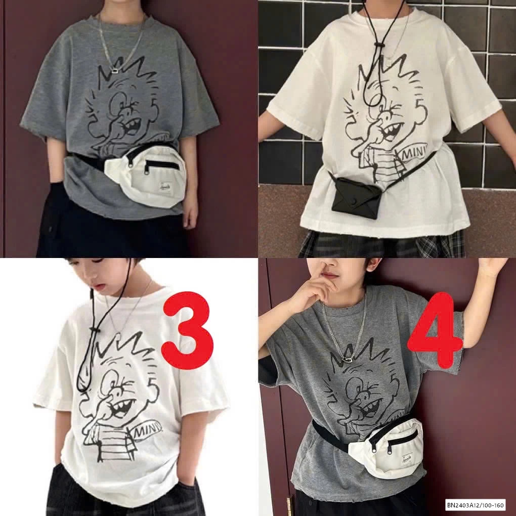 ÁO THUN IN HÌNH KUTE SNIDOLS