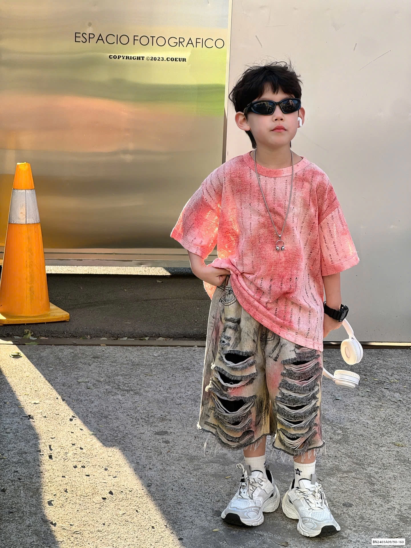 ÁO THUN RÁCH LƯỚI