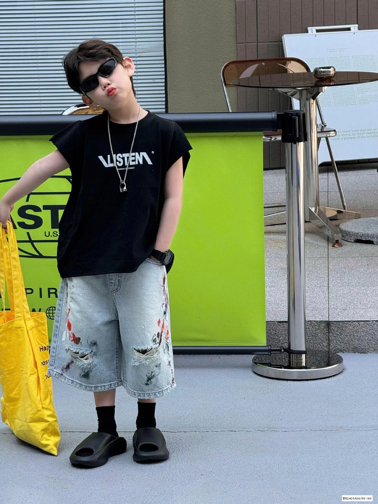 TANKTOP MIX SHORT VẢY SƠN