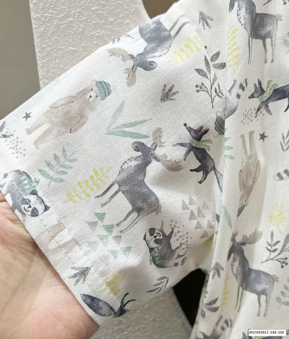 ÁO SƠ MI HỌA TIẾT ĐI BIỂN KACADY