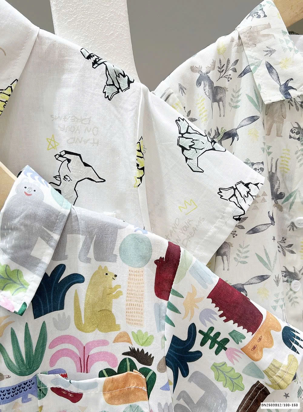 ÁO SƠ MI HỌA TIẾT ĐI BIỂN KACADY